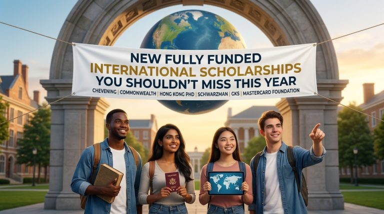 New Fully Funded International Scholarships You Shouldn’t Miss This Year